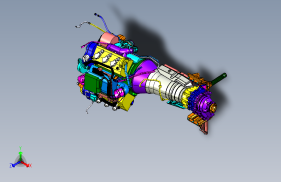 奔驰-ML350-发动机10-Engine_mounting-CGR
