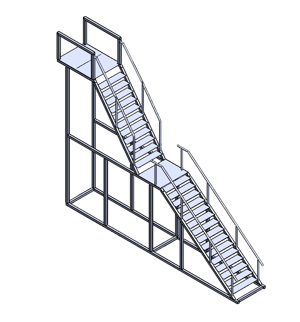 WELDMENTS I 楼梯的结构