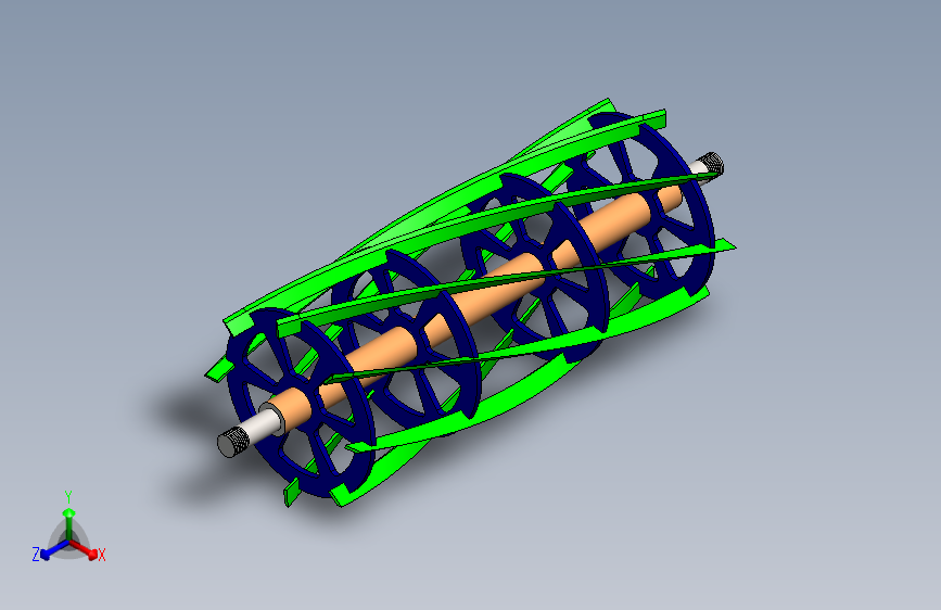 收割机修剪器 – 运动验证传输组件（SolidWorks）
