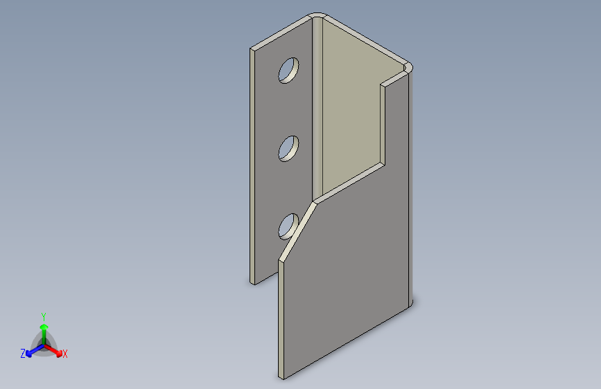 钣金实践 84_Practica chapa metálica 84_ Autodesk Inventor Pro
