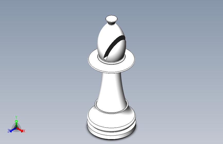 国际象棋主教 2.75英寸高