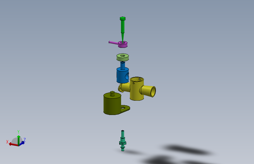 化油器总成 - SOLIDWORKS