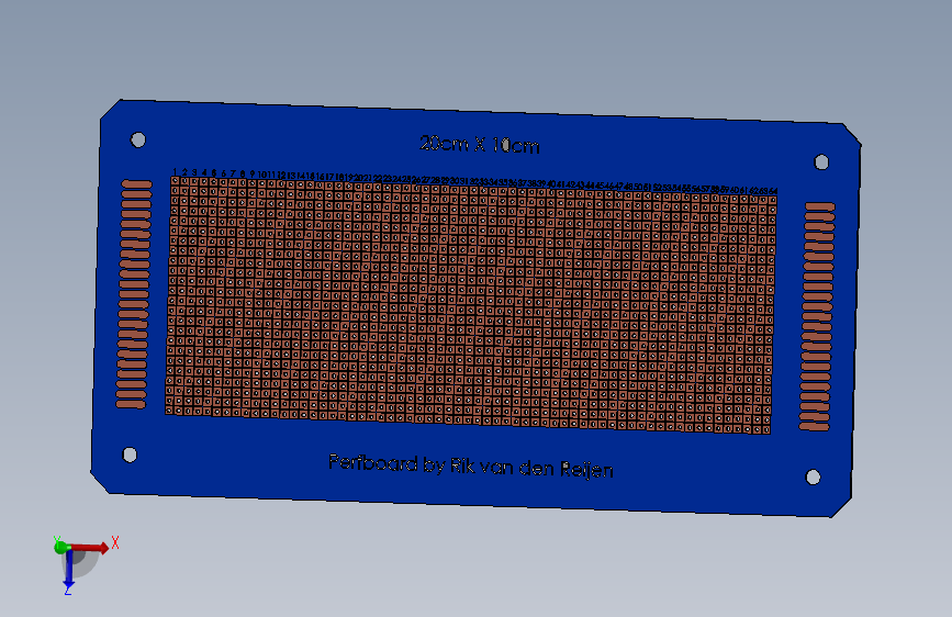 可扩展的 Perfboard