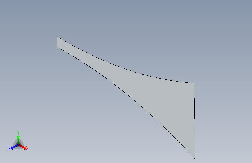 瞬态结构渐变梁 2d 动力分析 一锥形梁