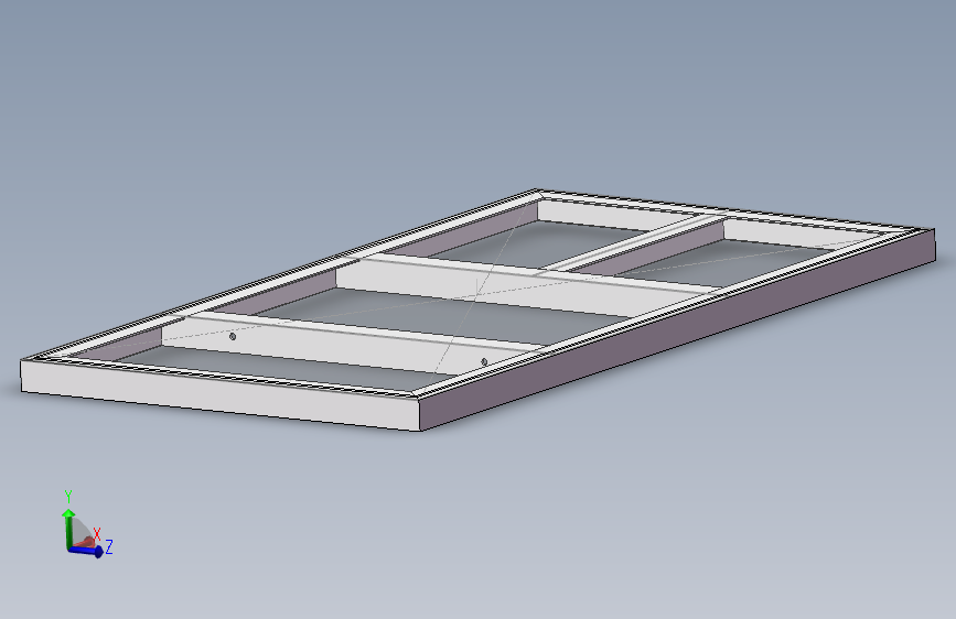 污泥脱水机 3D模型SolidWorks三维设计图 主视图