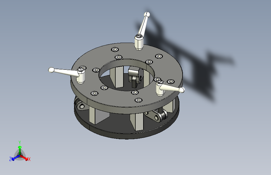 夹具-402+底部夹紧夹具3D数模图纸+STEP+IGS格式