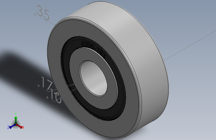 6300-2RS Ball Bearing Sealed