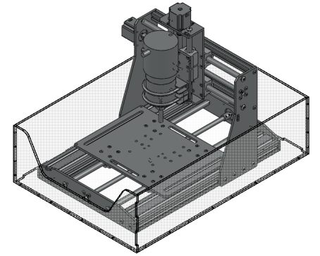 CNC 路由器，台式铣床