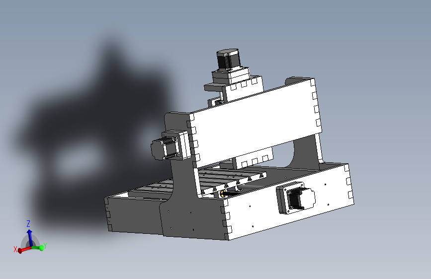 CNC 路由器 机器 55X48X37