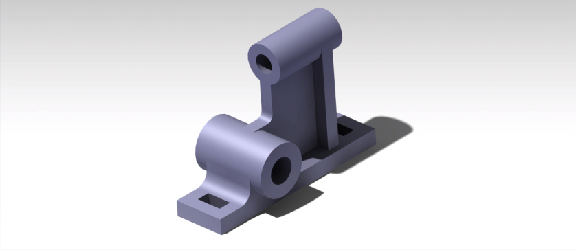 Cross bearing bracket