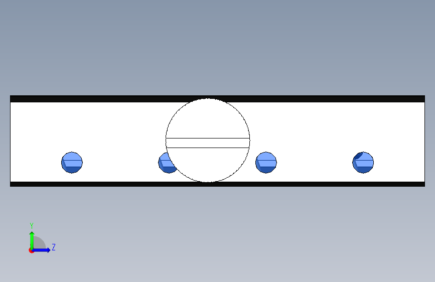 Crossed Roller Bearing 左侧视图