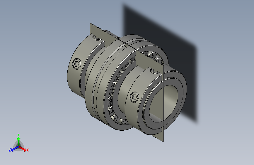 Double Row Cylinder Roller bearing 主视图