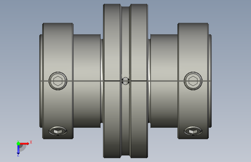 Double Row Cylinder Roller bearing 俯视图