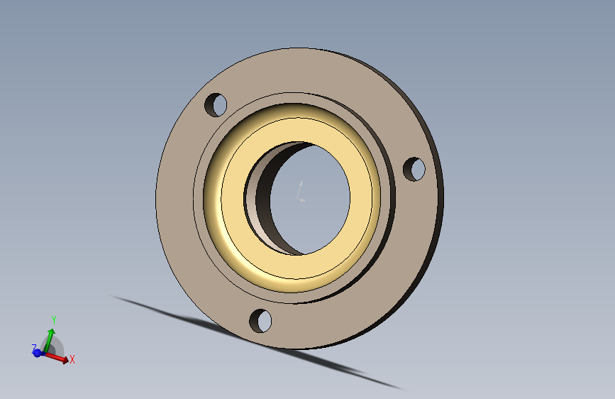 Fixed bearing cup