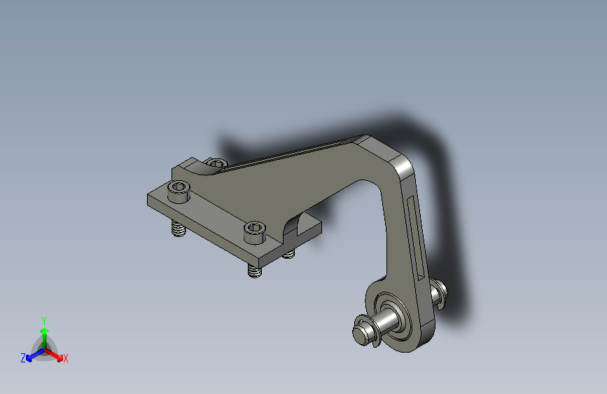 GrabCAD Airplane Bearing Bracket Challenge