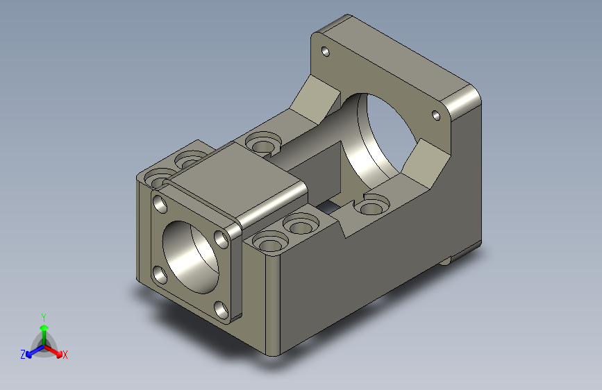 HM12-57 用于 Nema 23 步进电机的支架