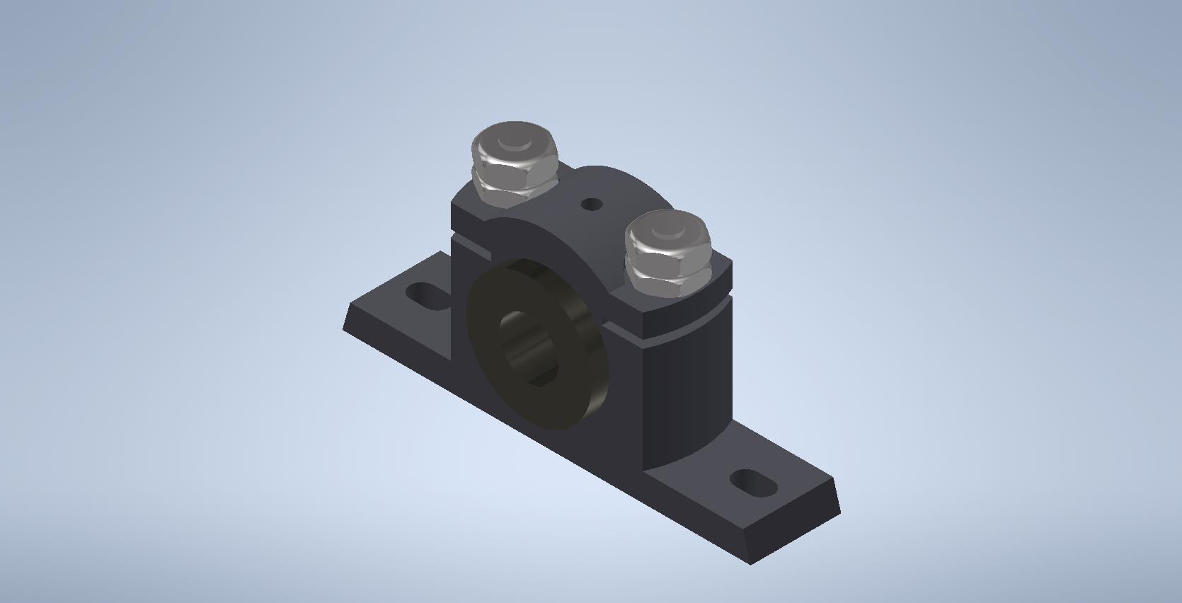 pillow block (2.5 英尺直径轴)