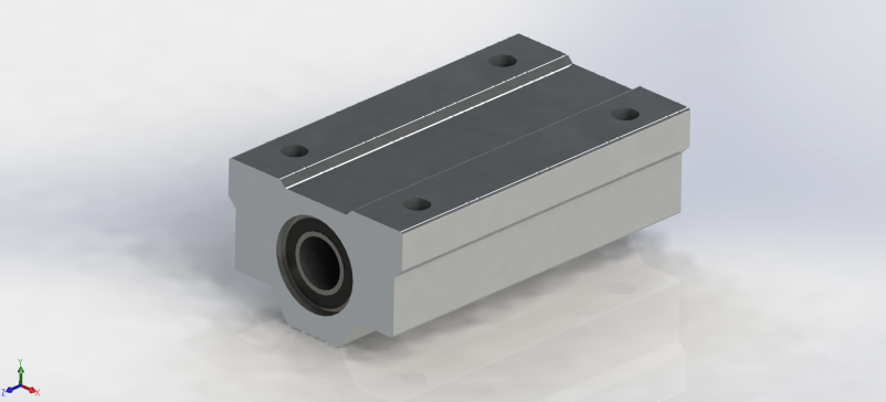 SC8LUU 8mm 双轴承座