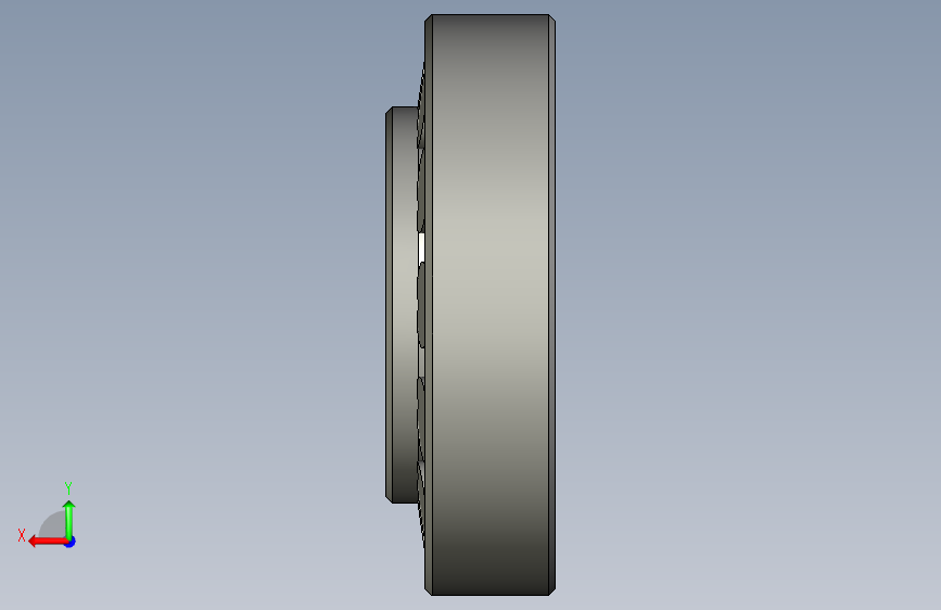 TAPPER ROLLER BEARING-32209 背面视图