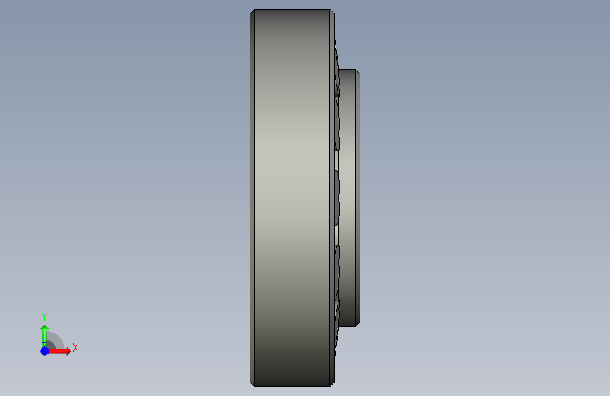 TAPPER ROLLER BEARING-32209 正面视图