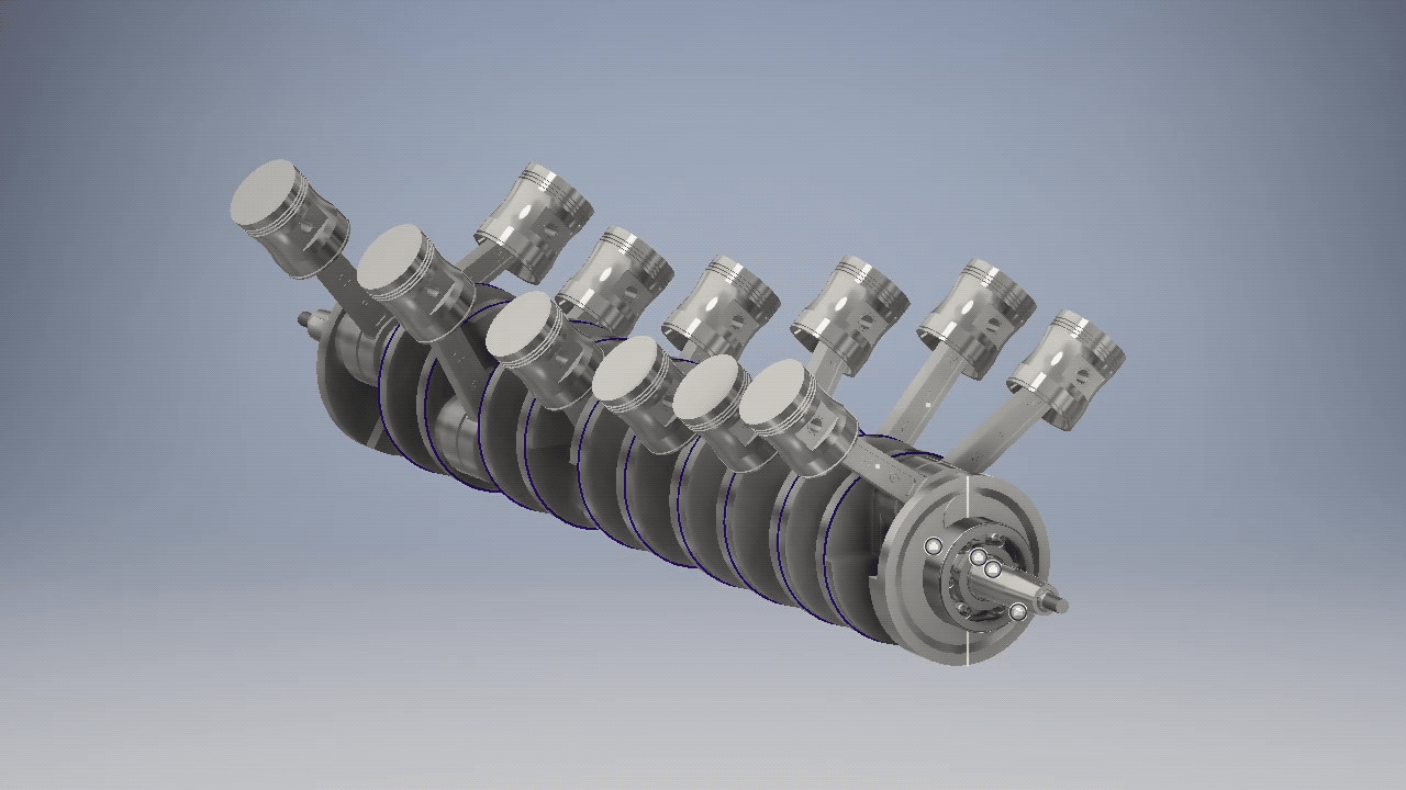 V12发动机 45度