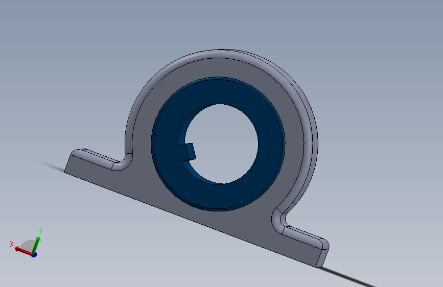 带轴承的 pillow block