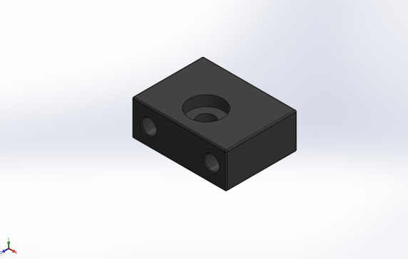 适用于Ender 3 - 3 Pro的Z轴杆轴承支架 - V2
