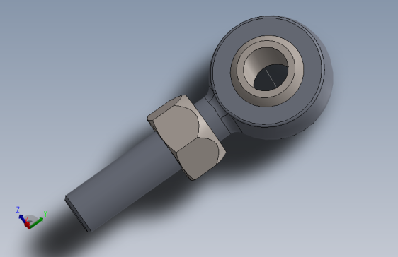 阳端杆尾部 M8