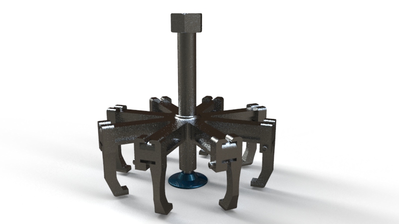 重型轴承皮带轮组件设计 在Solidworks中 - 由MD RASHID