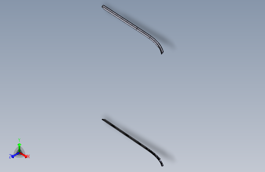 东风-EJ04（EV）-W230AJ-H0100 前、后门玻璃下夹框外密封装饰条组