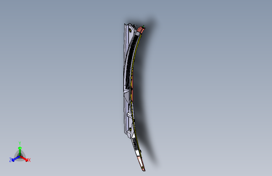 东风-EJ04（EV）-R220AJ-H0100前后风窗饰条组