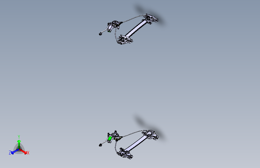 东风-EJ04（EV）-N510AJ-H0100 前门玻璃升降器组