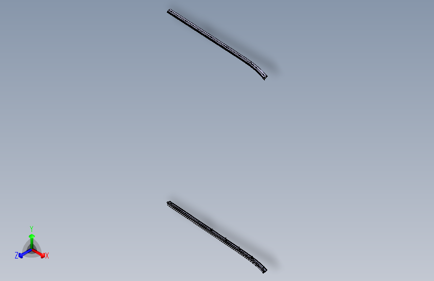 东风-EJ04（EV）-W240AJ-H0100 前、后门玻璃下夹框内密封装饰条组