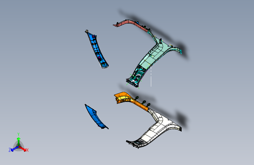 标致-DS6-内饰-Side trim