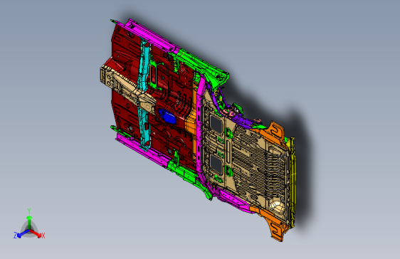 奇瑞 瑞虎5 -车身BIW_catia
