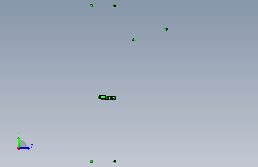 奇瑞-瑞虎8 -DPUB-3020000008-XXX-动力总成冷却系统 左侧视图