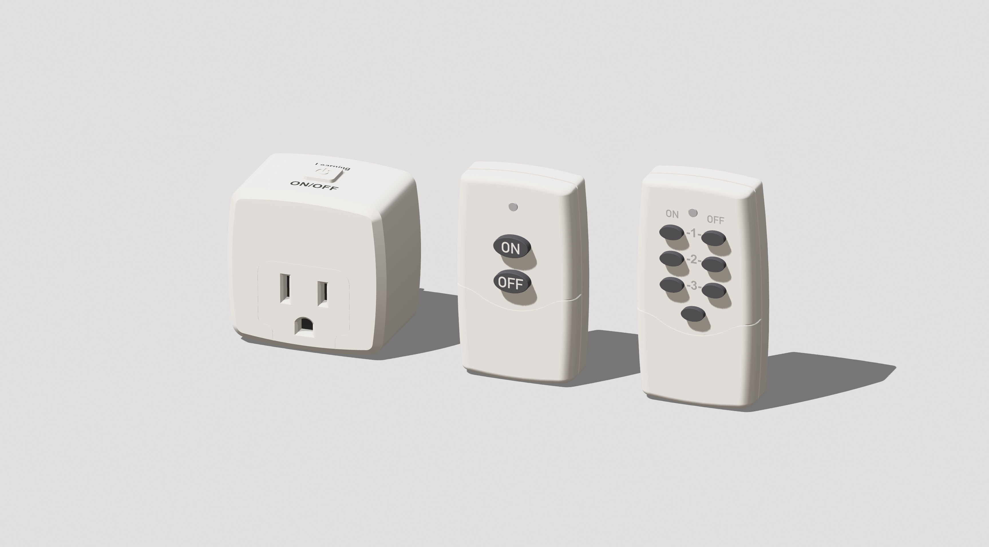 带遥控器的 HBN 遥控插座