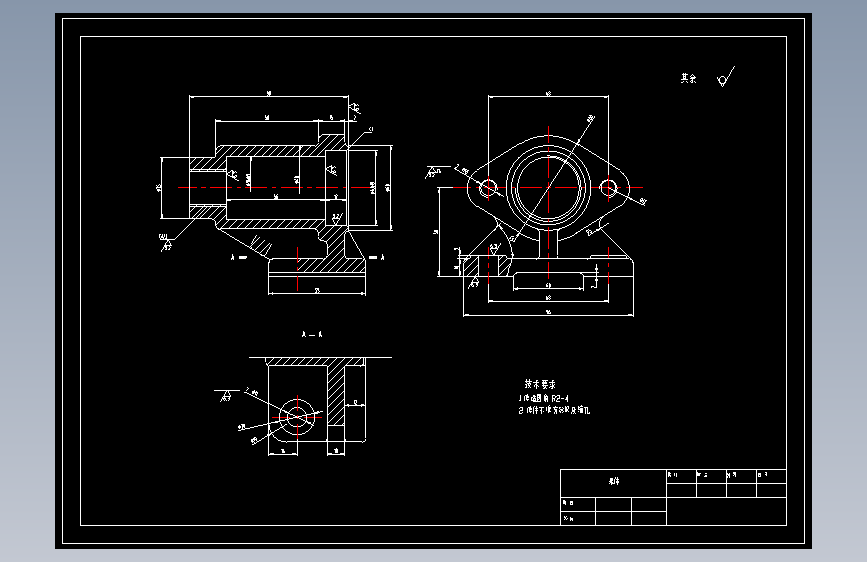 柱塞泵装配图（套图）