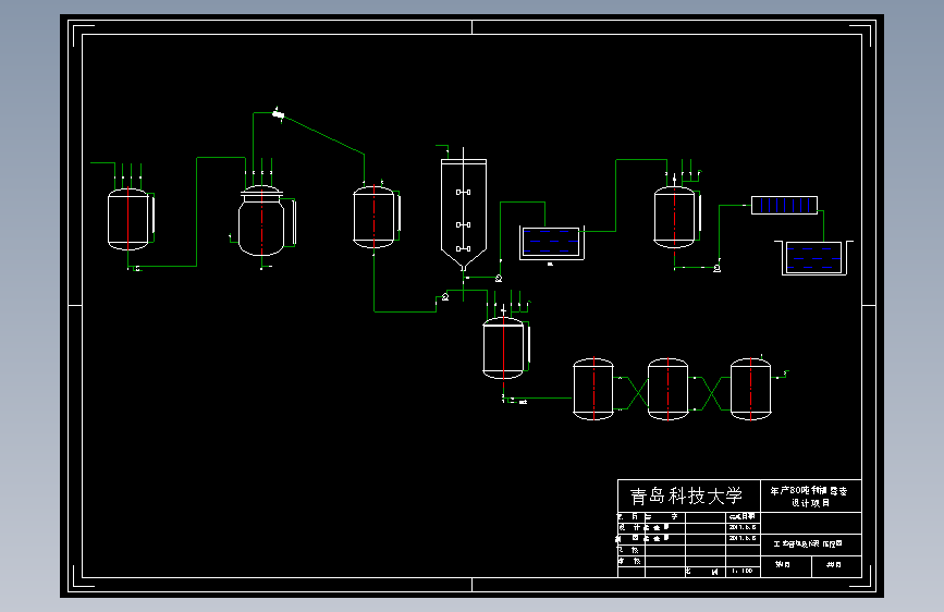 年产80吨福霉素工艺流程图