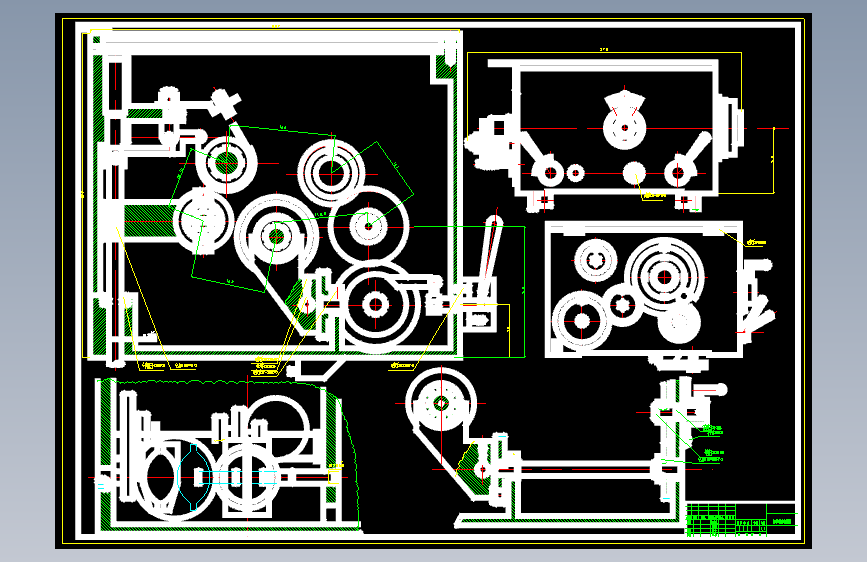 直径400普通车床主轴箱课程设计