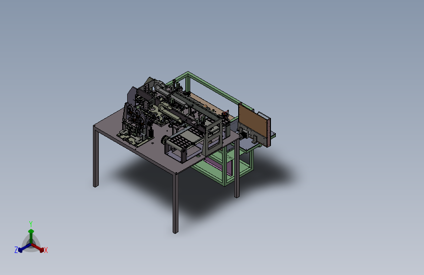 电芯底胶自动贴装设备总装