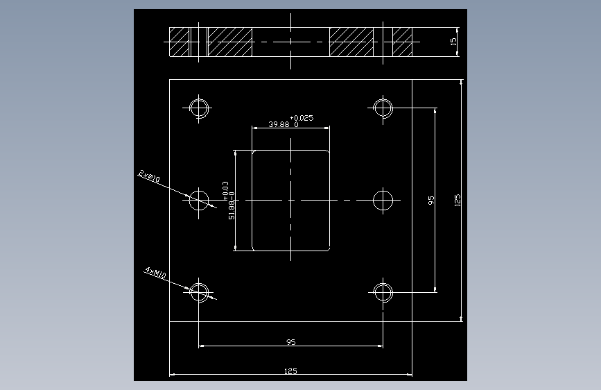 支撑连接片复合模设计