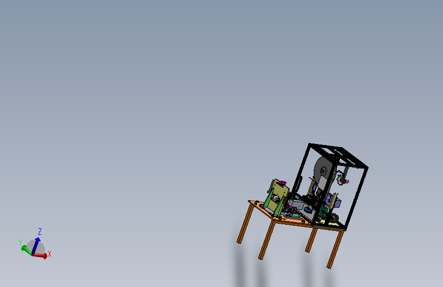 自动化多轴精密检测设备装配体