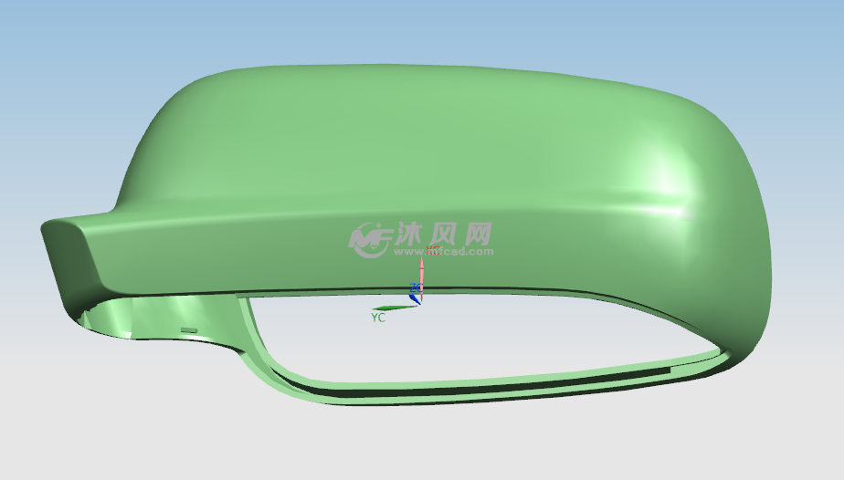 大众汽车后视镜模具设计