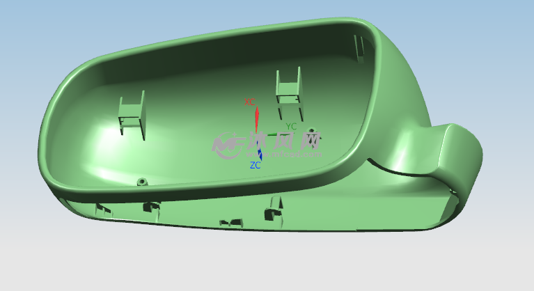 大众汽车后视镜模具设计