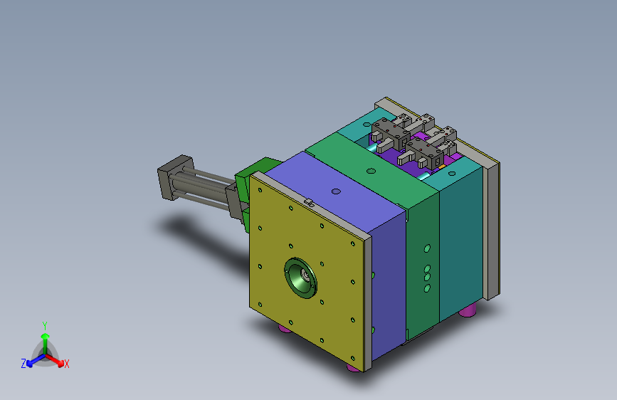 汽车后视镜模具设计