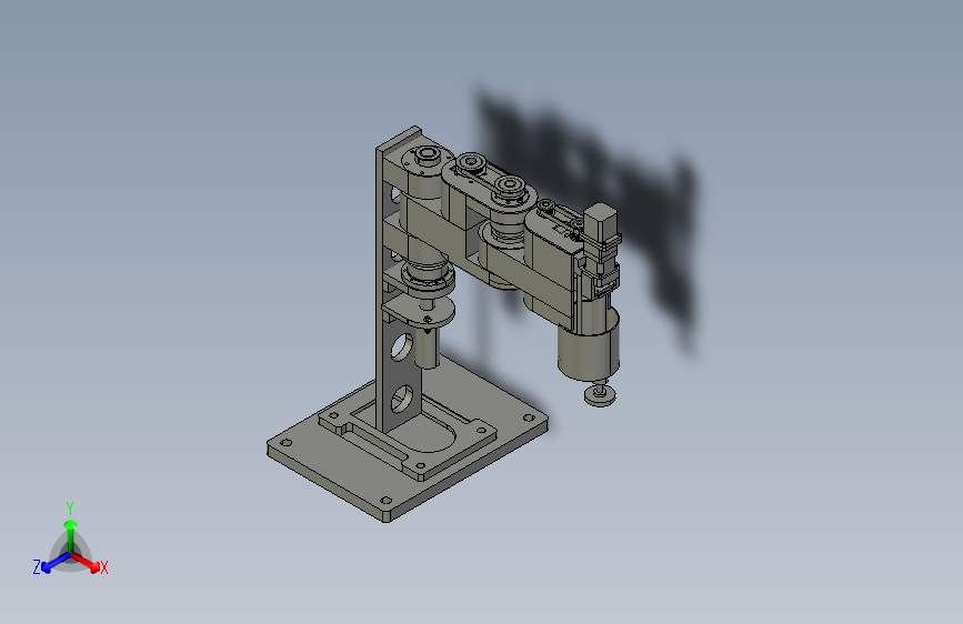 613266-四自由度SCARA机器人结构设计图（4500）