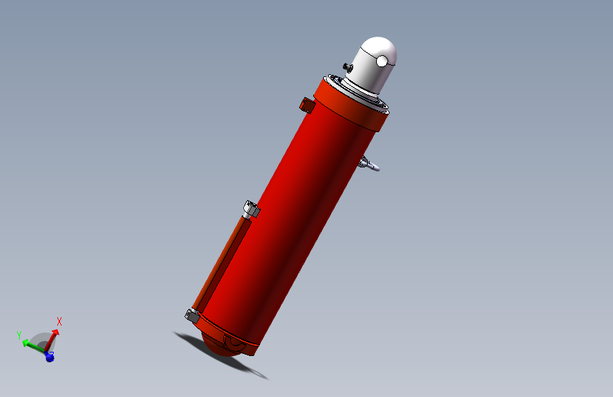 721432-缸径280双伸液压立柱