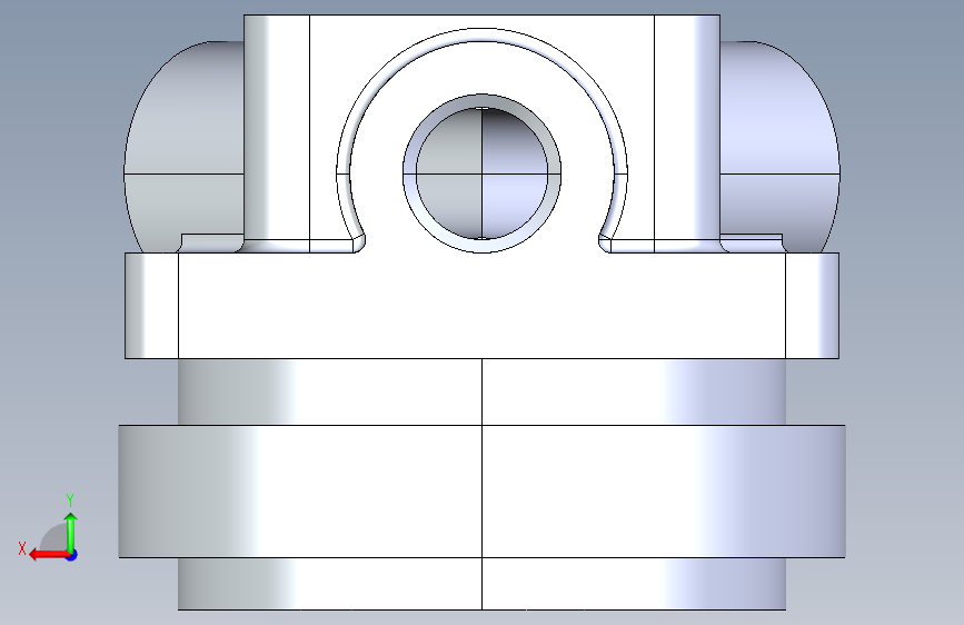 Solidworks_ 实践练习 背面视图