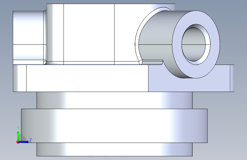 Solidworks_ 实践练习 左侧视图
